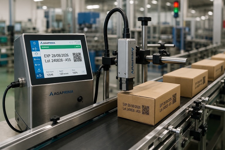 Bagaimana Mesin Coding Agaprima Membantu Meningkatkan Efisiensi Produksi